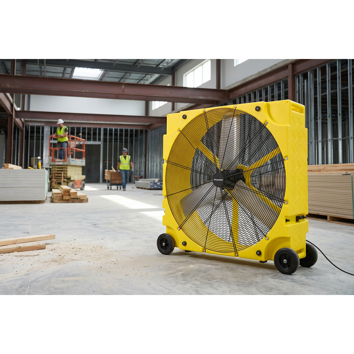 Sealey Premier 36" Industrial High Velocity Rotomould Drum Fan 3-Speed 110V Model No-HVD36110VPM