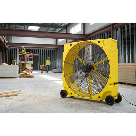 Sealey Premier 36" Industrial High Velocity Rotomould Drum Fan 3-Speed 110V Model No-HVD36110VPM