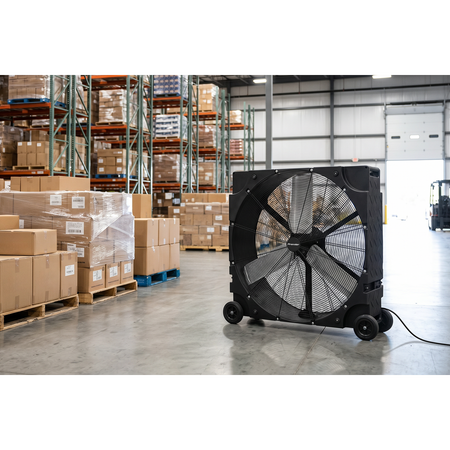 Sealey Premier 36" Industrial High Velocity Rotomould Drum Fan 3-Speed 230V Model No-HVD36PM