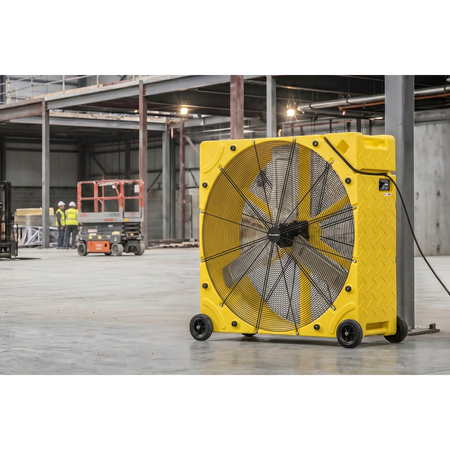 Sealey Premier 42" Industrial High Velocity Rotomould Drum Fan 3-Speed 110V Model No-HVD42110VPM