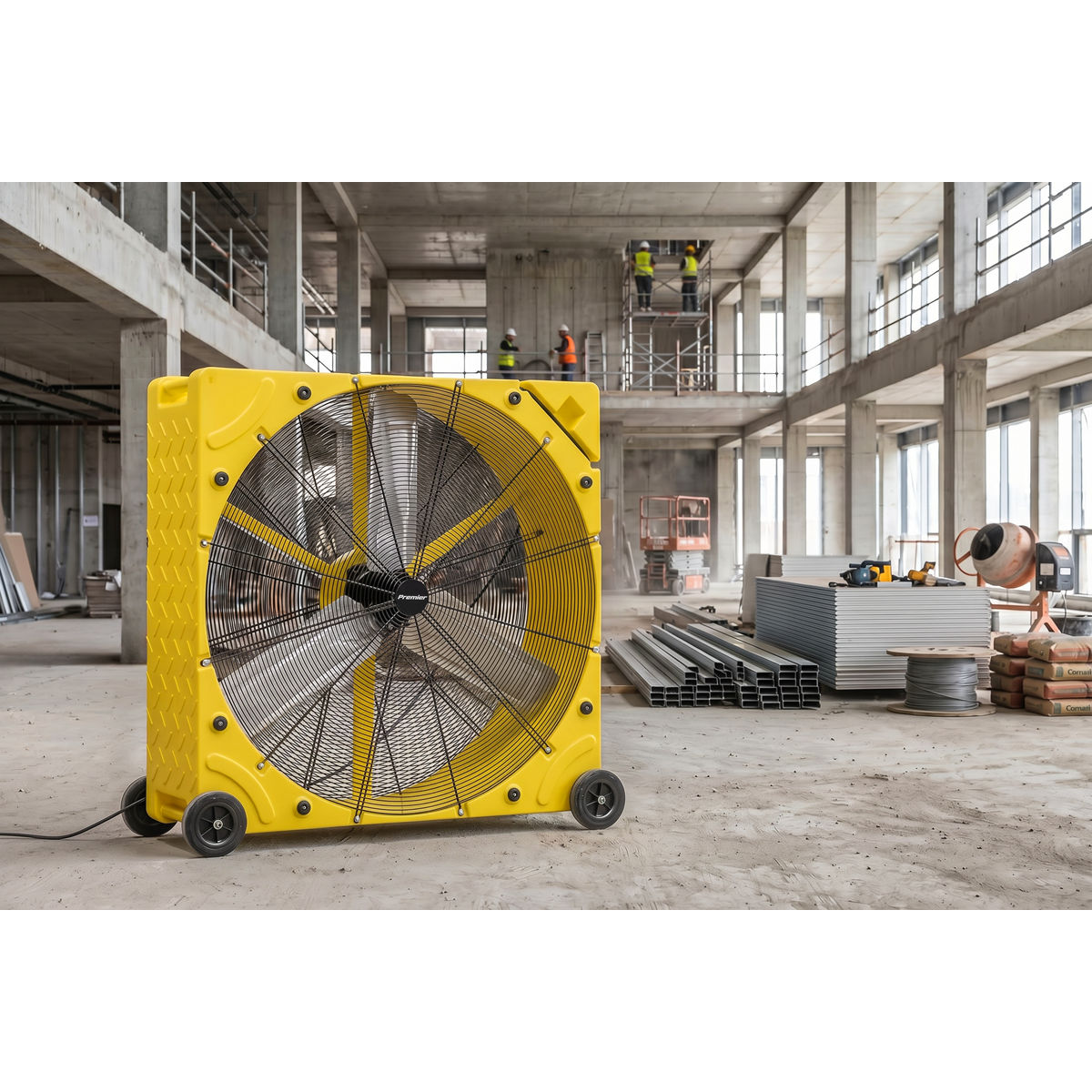 Sealey Premier 42" Industrial High Velocity Rotomould Drum Fan 3-Speed 110V Model No-HVD42110VPM