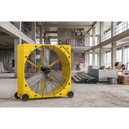 Sealey Premier 42" Industrial High Velocity Rotomould Drum Fan 3-Speed 110V Model No-HVD42110VPM