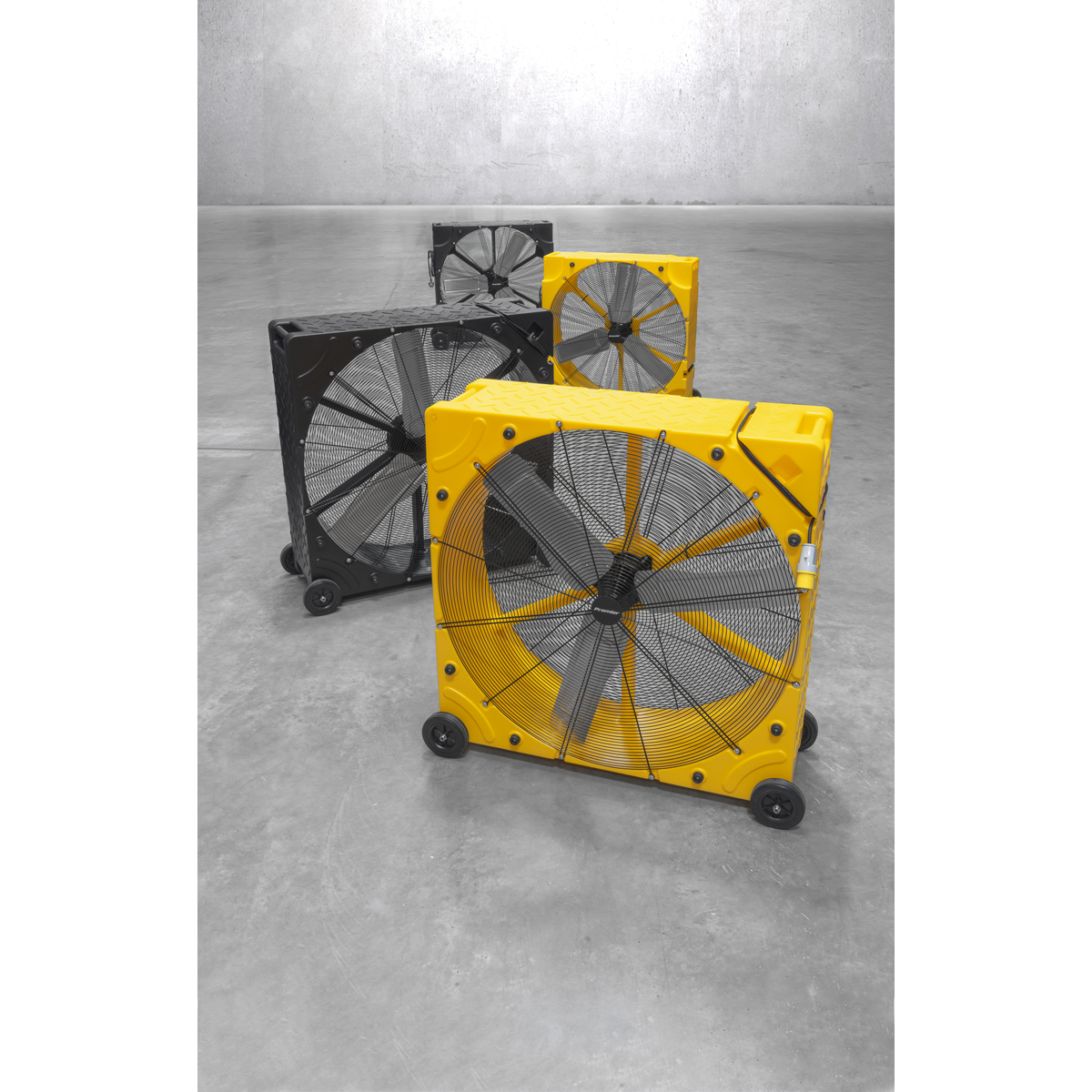Sealey Premier 42" Industrial High Velocity Rotomould Drum Fan 3-Speed 110V Model No-HVD42110VPM