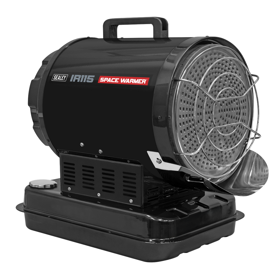 Sealey Infrared Space Warmer® Kerosene/Diesel Heater 51,000Btu/hr Model No-IR115