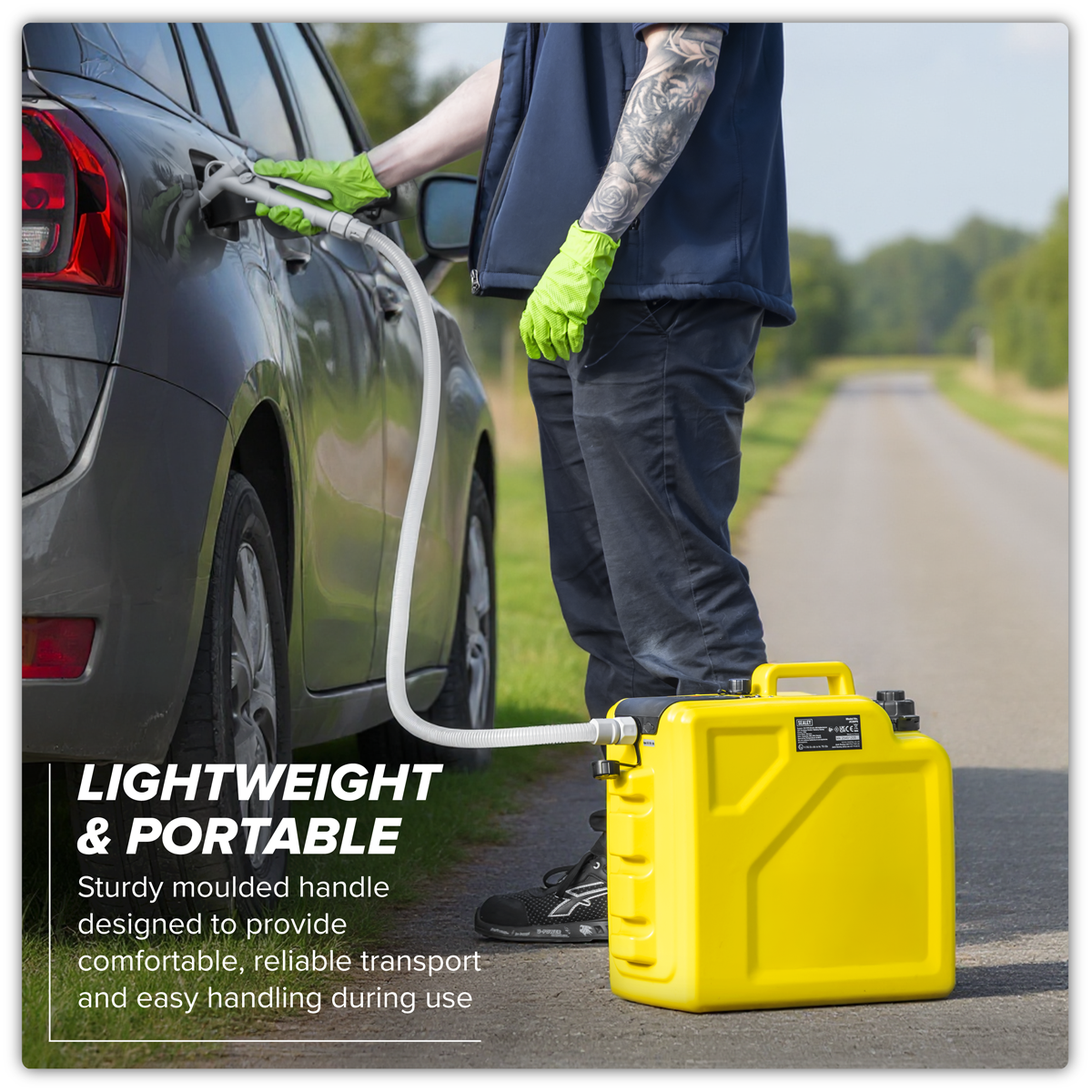 Sealey Multi-Powered Portable Fuelling Station 20L Model No-JC20FS