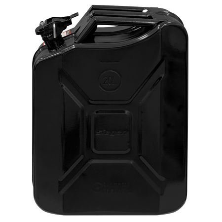 Sealey Jerry Can 20L - Black Model No-JCY20B