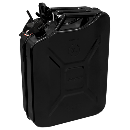 Sealey Jerry Can 20L - Black Model No-JCY20B