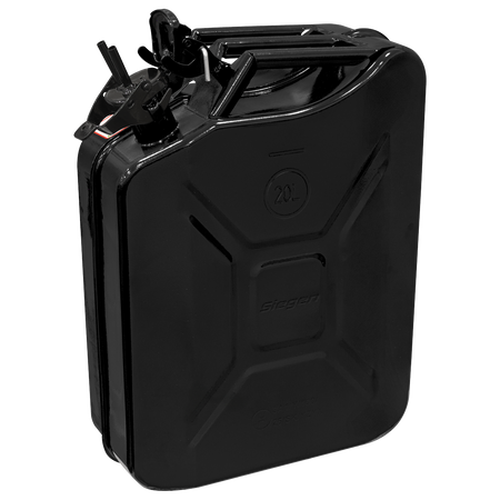 Sealey Jerry Can 20L - Black Model No-JCY20B