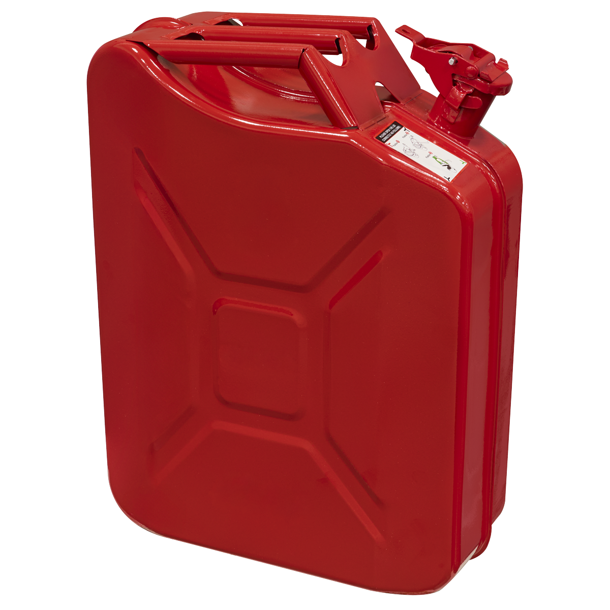 Sealey Jerry Can 20L - Red Model No-JCY20R