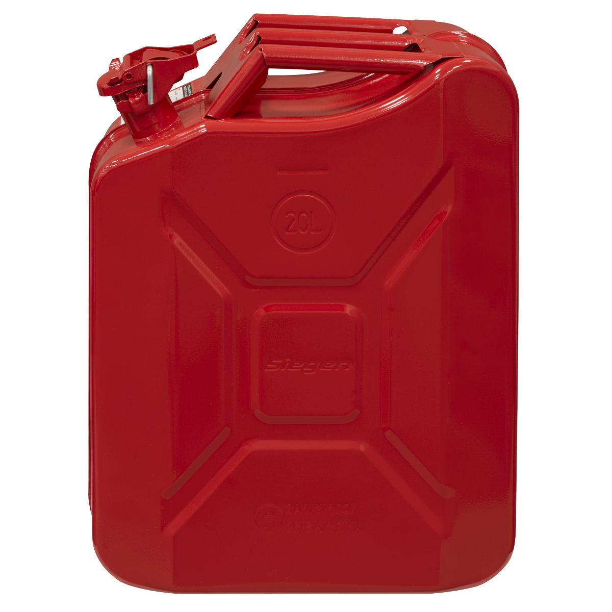 Sealey Jerry Can 20L - Red Model No-JCY20R