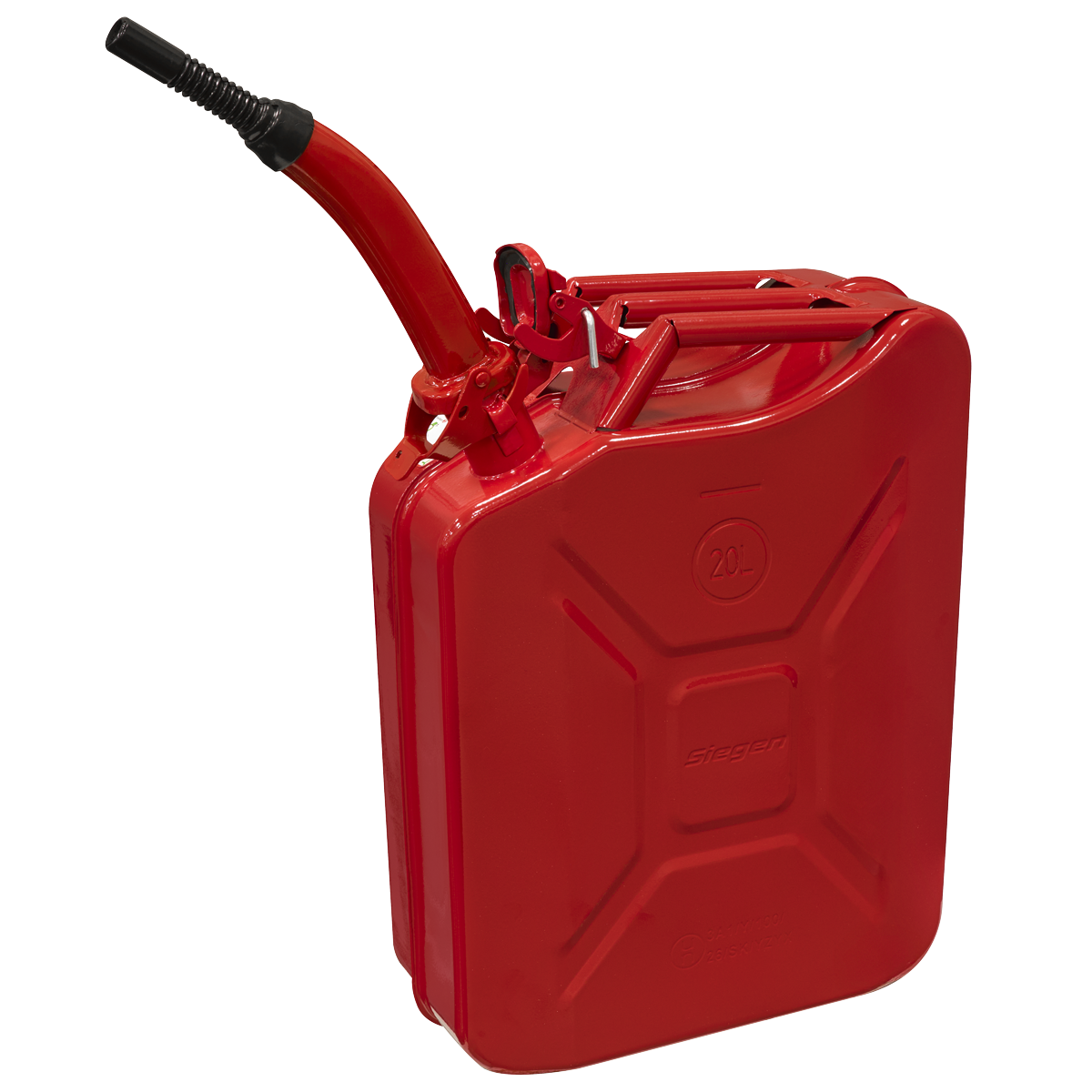 Sealey Jerry Can 20L - Red Model No-JCY20R
