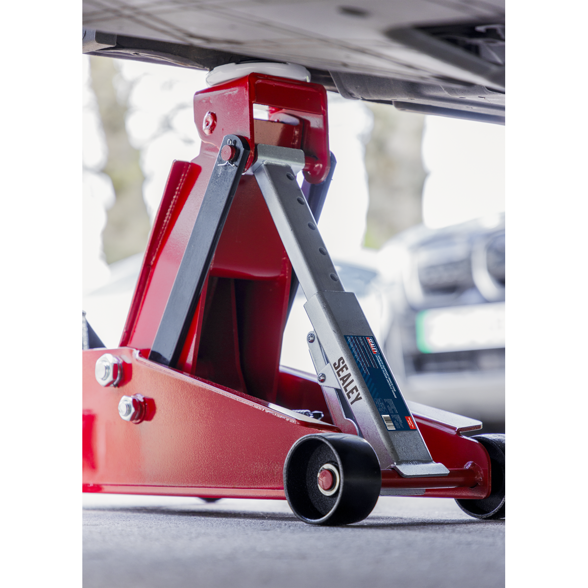 Sealey Safety Support Brace for Hydraulic Floor Jacks 2 Tonne Model No-JLB2