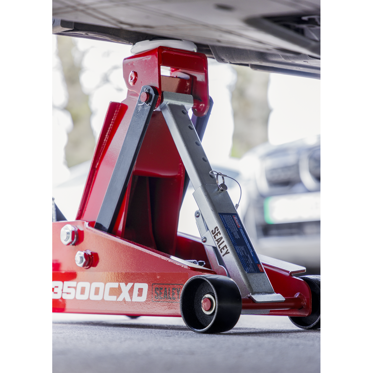 Sealey Safety Support Brace for Hydraulic Floor Jacks 3 Tonne Model No-JLB3