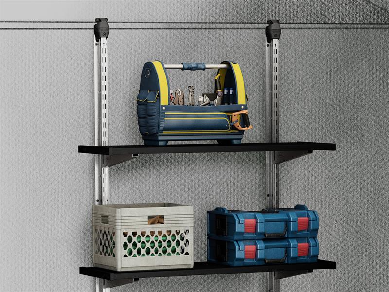 Shed Shelving Kit 100 - Black