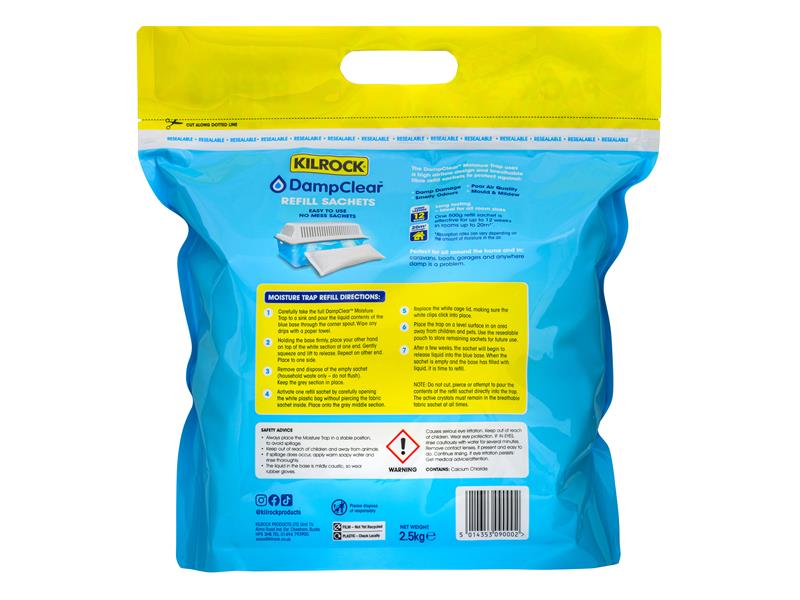 Damp Clear Refill 5 x 500g