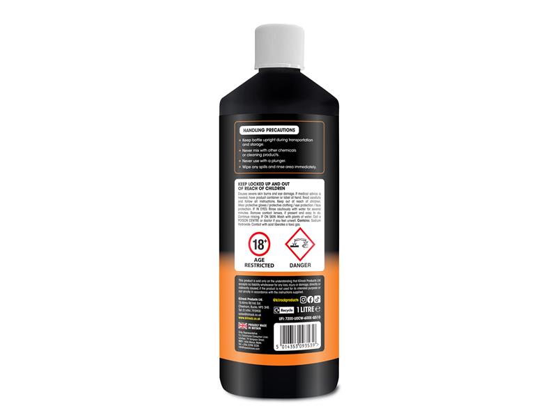 Bathroom & Kitchen Drain Unblocker 1L DRAIN 1L