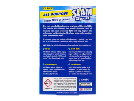 Slam All Purpose Descaler 3 Sachet