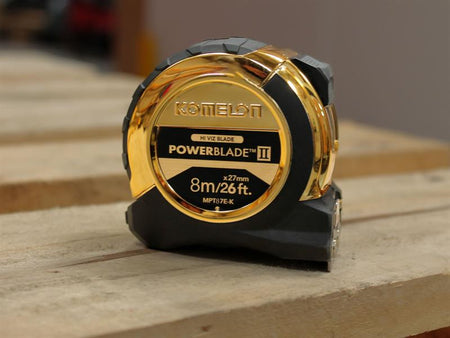 Gold Pocket Tape 8m/26ft (Width 27mm)