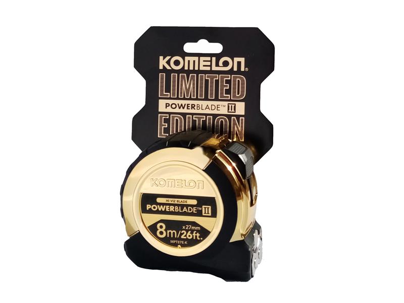Gold Pocket Tape 8m/26ft (Width 27mm)