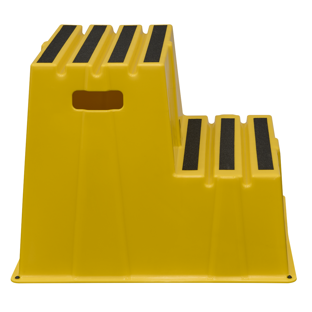 Sealey Heavy-Duty 2-Step Safety Steps with Anti-Slip Treads 150kg Capacity, Yellow - EN 14183 Model No-KS6