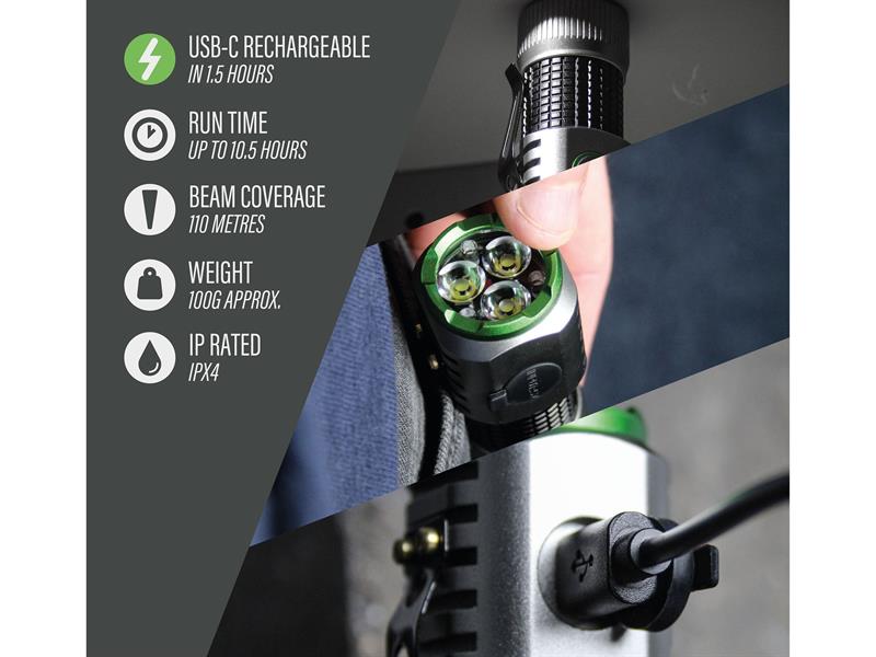 Rechargeable LED Nano Hand Torch