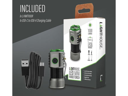 Rechargeable LED Nano Hand Torch