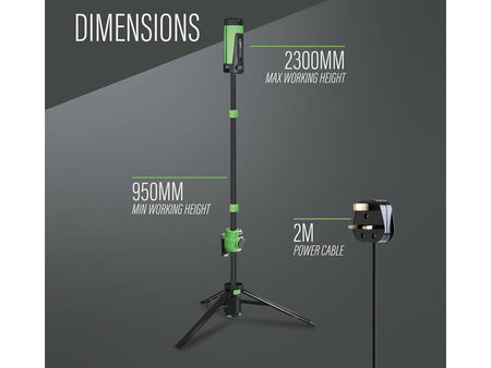 Rechargeable Site Light 10000 Lumens