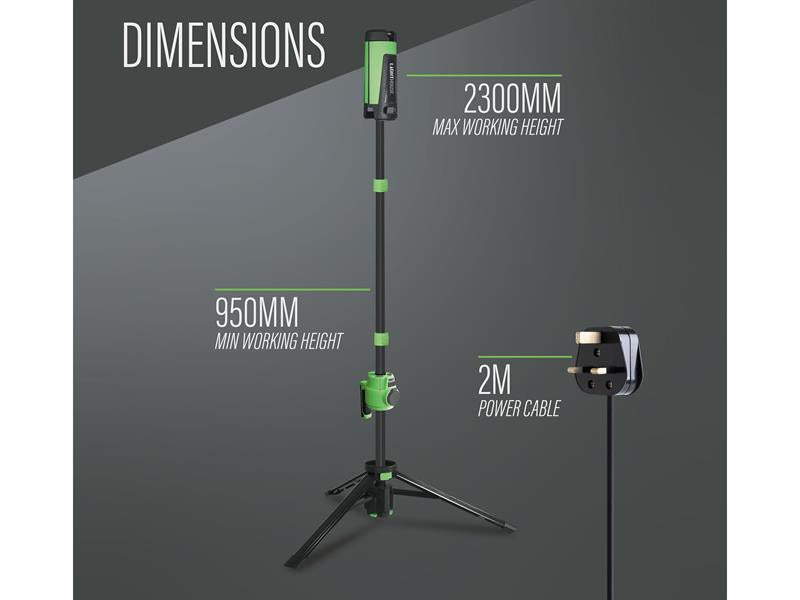 Rechargeable Site Light 10000 Lumens