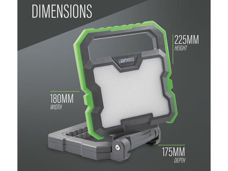 Rechargeable Work Light 2000 Lumens