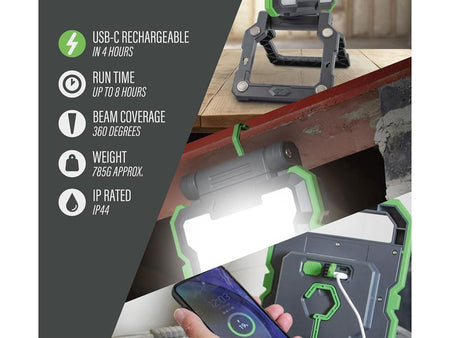 Rechargeable Work Light 2000 Lumens