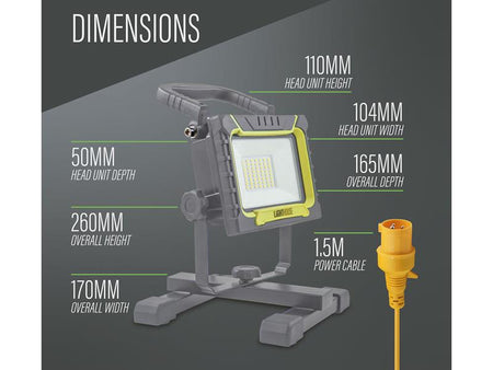 4000 Lumen Site Light 38W 110V