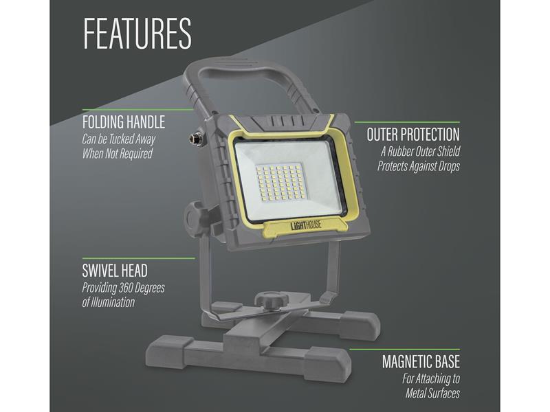 4000 Lumen Site Light 38W 110V