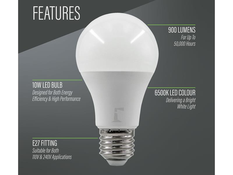 LED Lightbulb A60 800LM E27