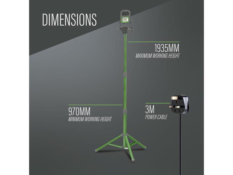 2000 Lumen Single Site Light 18W 240V
