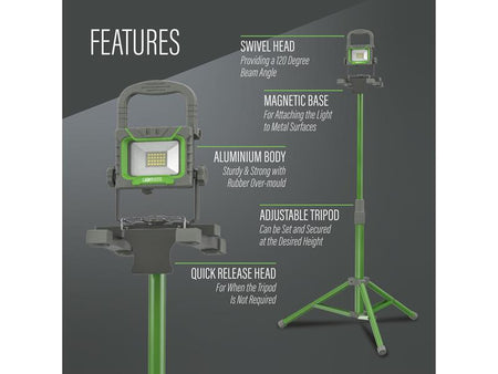 2000 Lumen Single Site Light 18W 240V