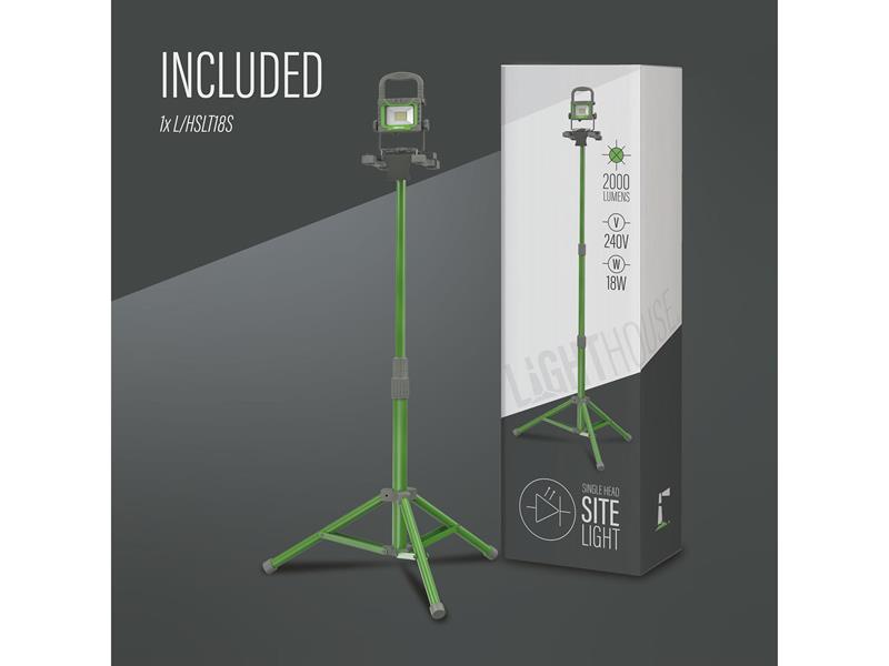 2000 Lumen Single Site Light 18W 240V