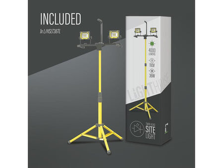 4000 Lumen Twin Site Light 36W 110V