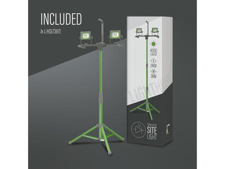 4000 Lumen Twin Site Light 36W 240V