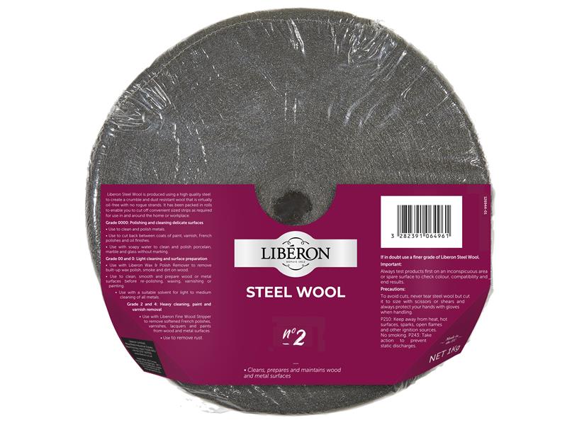 Steel Wool Grade 2 Medium 1kg