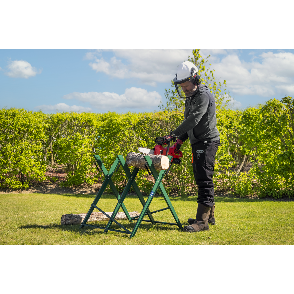 Sealey Folding Sawhorse -100kg Capacity Model No-LSH100