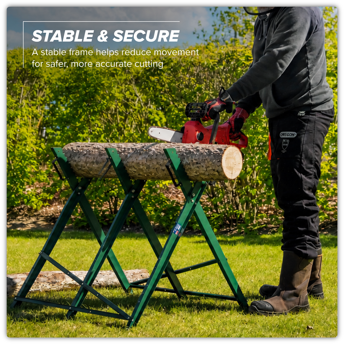 Sealey Folding Sawhorse -100kg Capacity Model No-LSH100