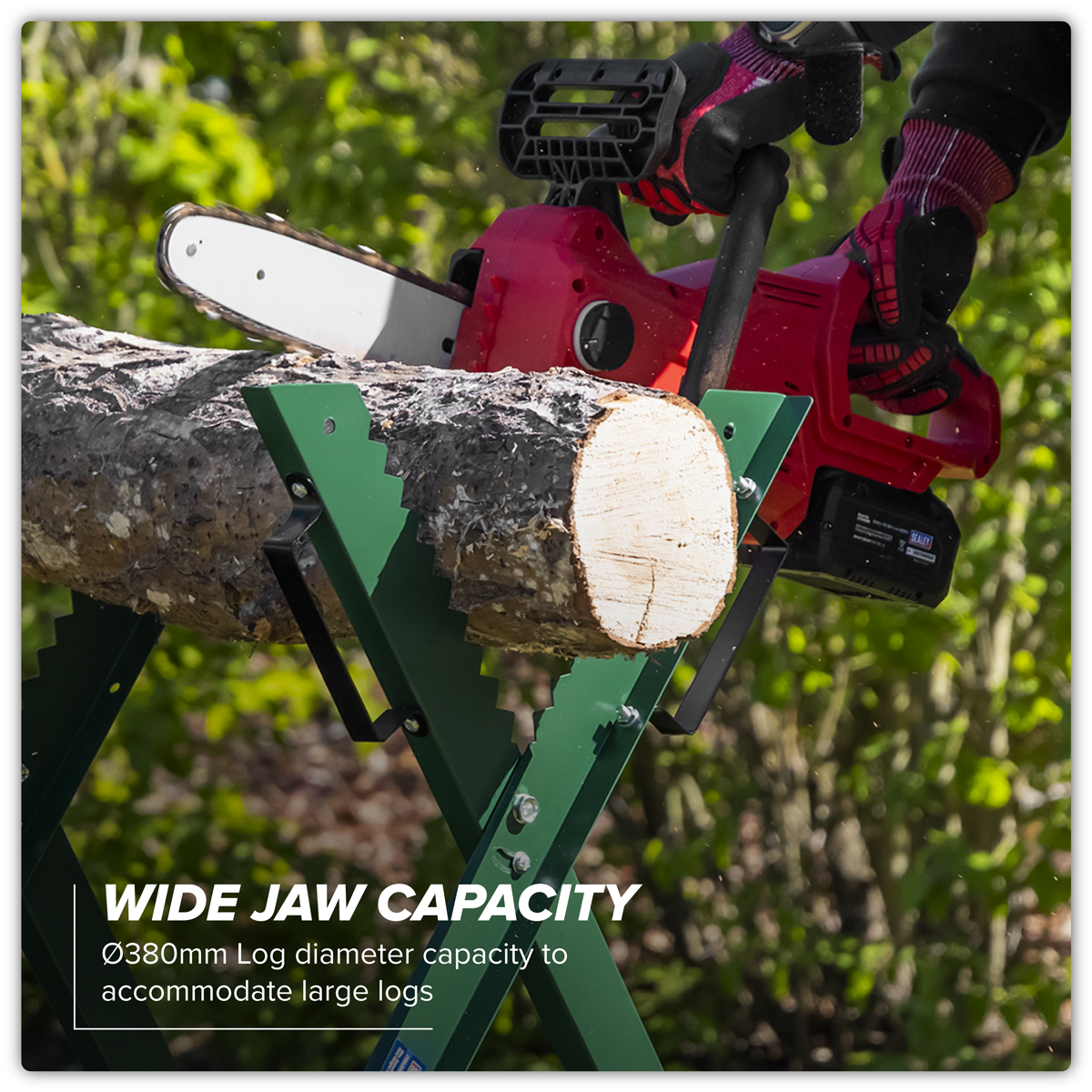 Sealey Folding Sawhorse -100kg Capacity Model No-LSH100