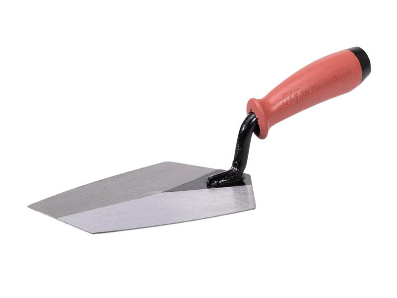 QLT Bucket Trowel, Resilient Handle 7.1/2in