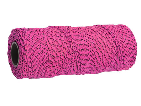 M615 Bonded Nylon Mason's Line 152m (500ft) Pink and Black