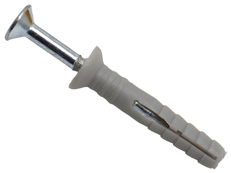 MASONMATE Nylon Hammer-In Fixing 5 x 30mm (200)