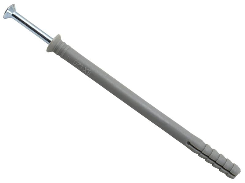 MASONMATE Nylon Hammer-In Fixing 8 x 120mm (50)