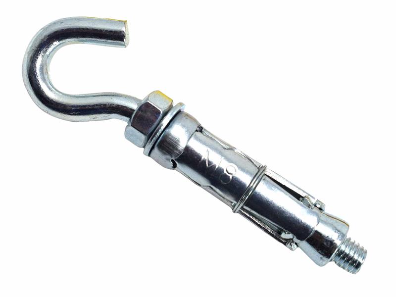 MASONMATE Hook Bolt Shield Anchor M8 (50)