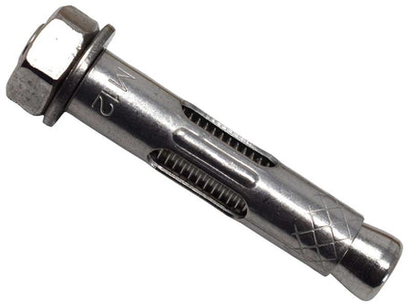 MASONMATE Stainless Steel Hex Nut Sleeve Anchor M12 x 60mm (25)