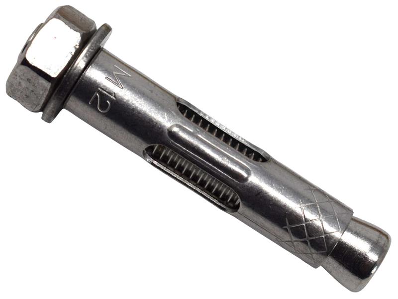MASONMATE Stainless Steel Hex Nut Sleeve Anchor M12 x 60mm (25)