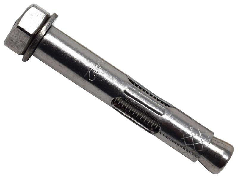 MASONMATE Stainless Steel Hex Nut Sleeve Anchor M12 x 75mm (25)